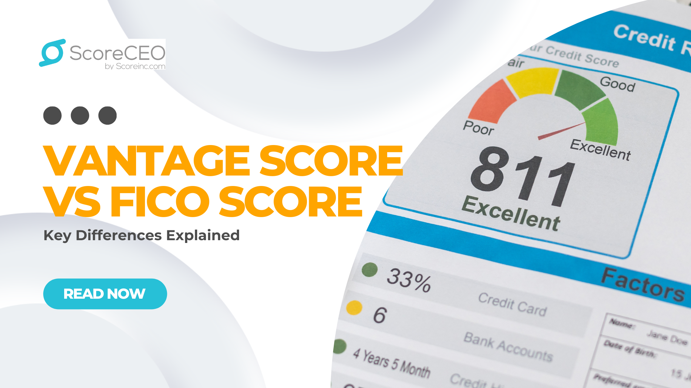 Vantage Score vs FICO Score